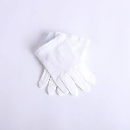 Picture of Glove White Plain Child M