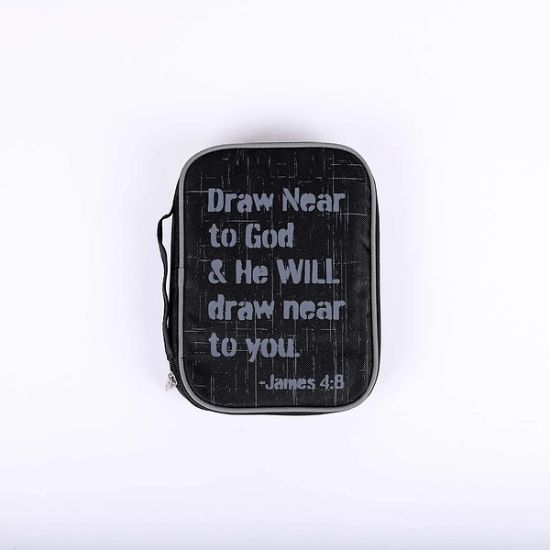 Picture of Bible Cover Canvas Draw Near to God Medium