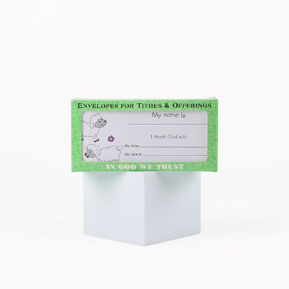 Picture of Offering Envelope  My Name Is W/Lamb 100CT
