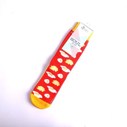 Picture of Brown Fish and Cross Men's Socks