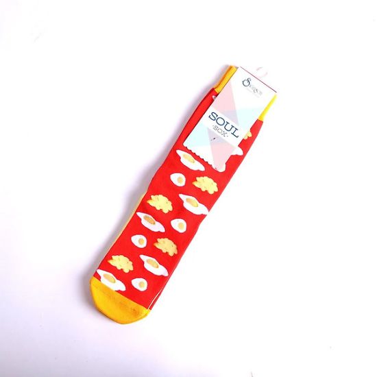 Picture of Brown Fish and Cross Men's Socks
