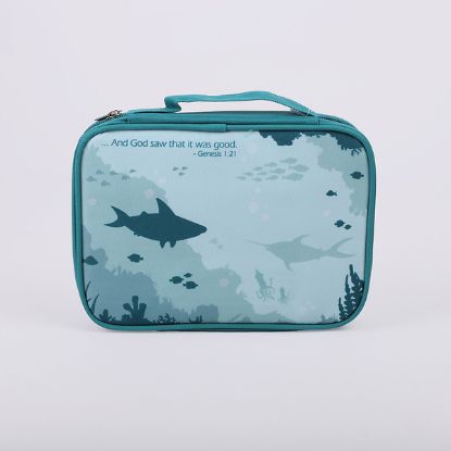 Picture of Bible Cover Canvas Ocean Medium