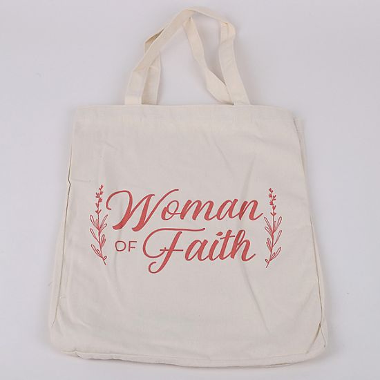 Picture of Tote Cotton Woman of Faith