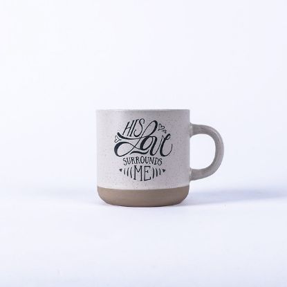 Picture of Mug His Love Surrounds Me Cream 11 OZ