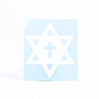 Picture of Decal Vinyl Star of David Cross