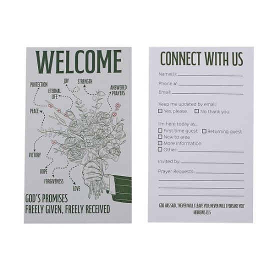 Picture of Connection Card God's Promises 50CT