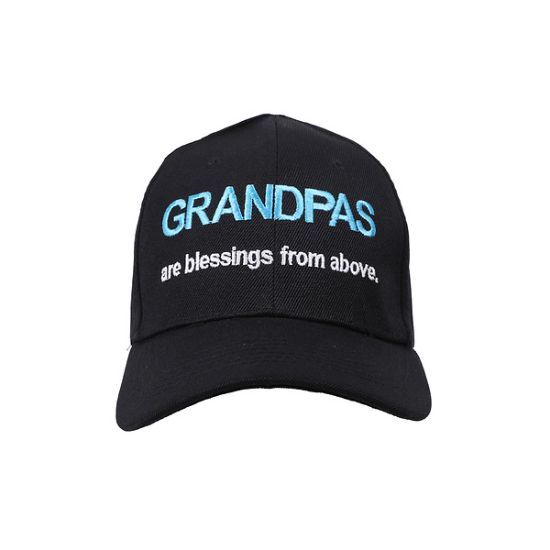 Picture of Cap Grandpas Are Blessings from Above Black