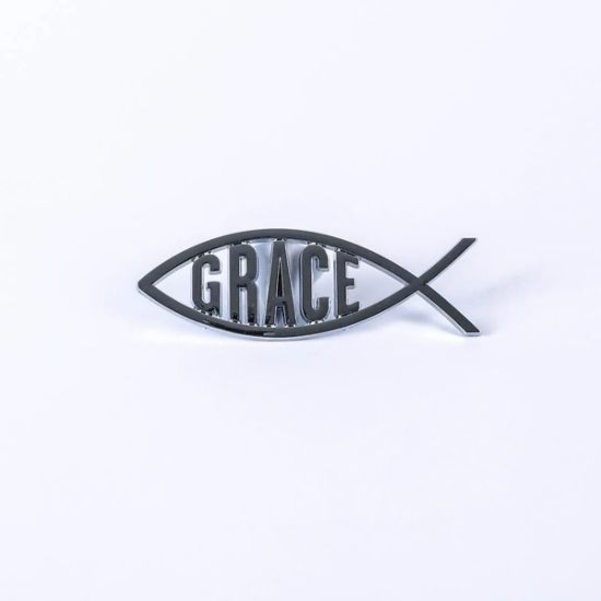 Picture of Auto Emblem Grace Fish Silver PK6