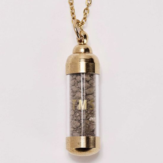 Picture of Necklace Temple Mount Soil Faith Gold 20"