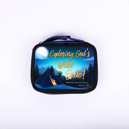 Picture of Bible Cover Canvas 3D Exploring God's Wild Side Medium