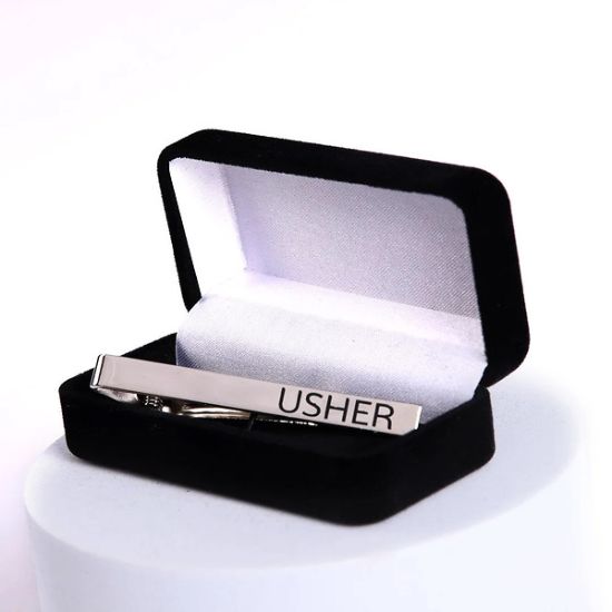 Picture of Tie Bar Usher Silver