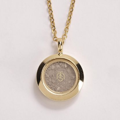 Picture of Necklace Temple Mount Soil Promise Gold 20"