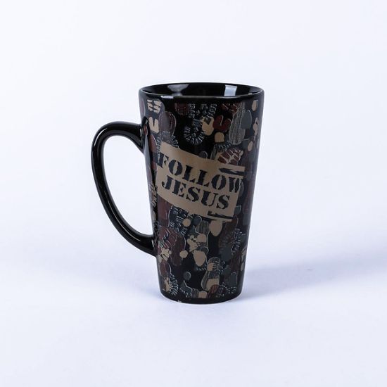 Picture of Mug Latte Follow Jesus 16OZ