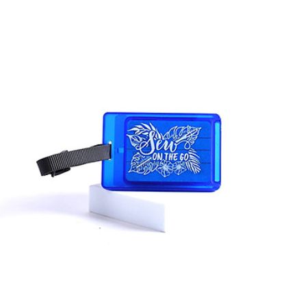 Picture of Luggage Tag with Sewing Kit Blue