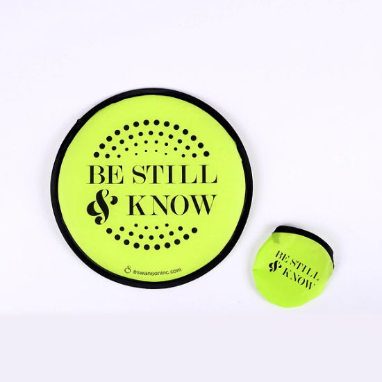 Picture of Foldable Hand Fan Be Still PK6