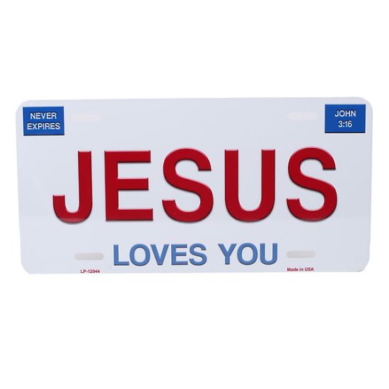 Picture of Autotag Jesus Loves You