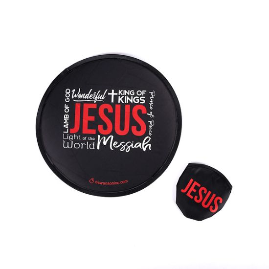 Picture of Foldable Hand Fan Names of Jesus PK6