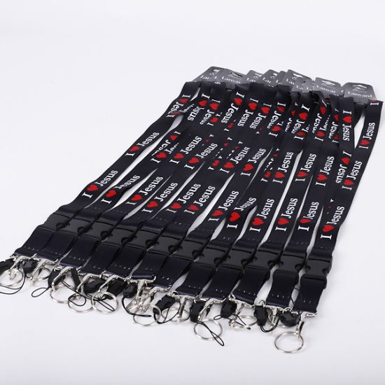 Picture of Lanyard I Love (Red) Jesus PK12
