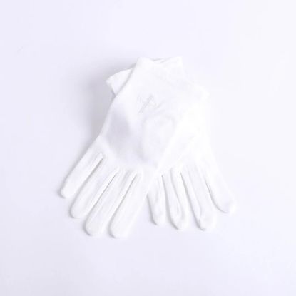 Picture of Glove White W/ White Cross M