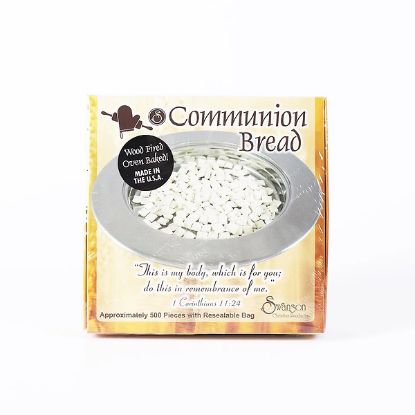 Picture of Communion Bread Squares Baked Swanson 500CT
