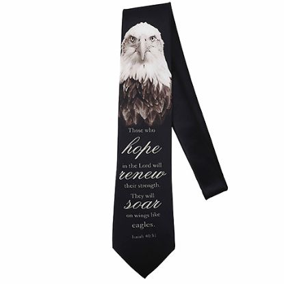 Picture of Freeman Tie Silk Isaiah 40:31