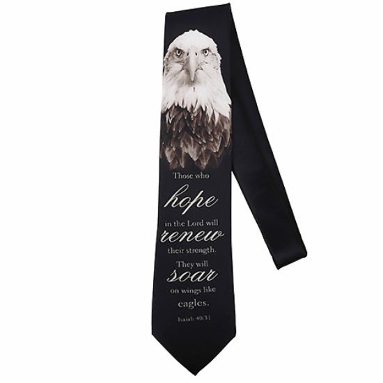 Picture of Freeman Tie Silk Isaiah 40:31