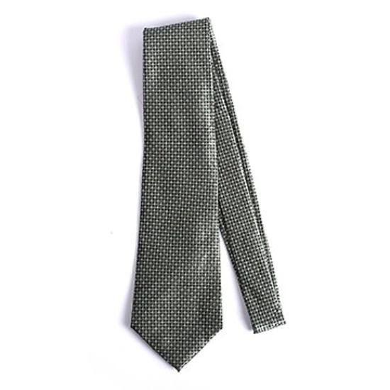 Picture of Tie Polyester Green Cross