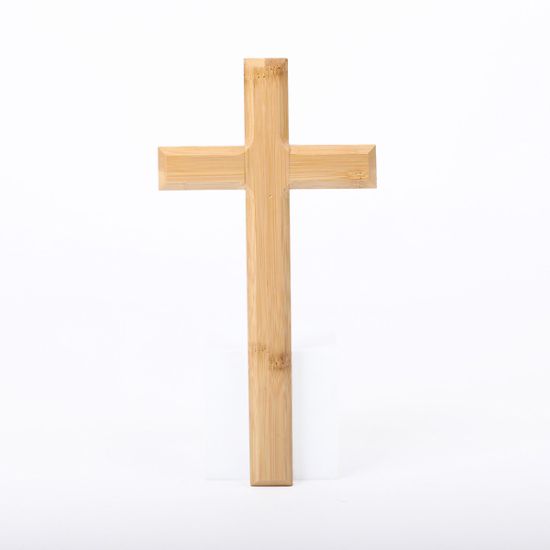 Picture of Wall Cross Bamboo 10"