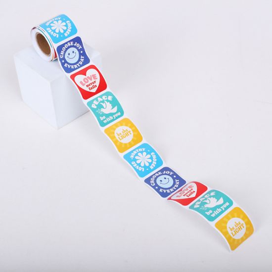 Picture of Sticker Christian Sayings Roll 100CT