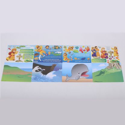 Picture of Sticker Scenes Jonah and the Whale 24CT
