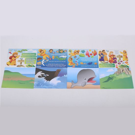 Picture of Sticker Scenes Jonah and the Whale 24CT