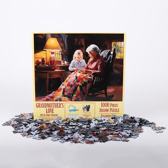 Picture of Puzzle Grandmother's Love 1000PC
