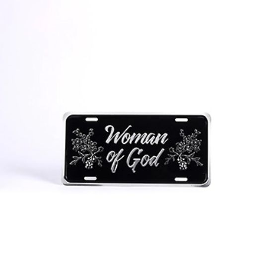 Picture of Autotag Deluxe Woman of God Silver