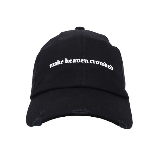 Picture of Cap Make Heaven Crowded Black