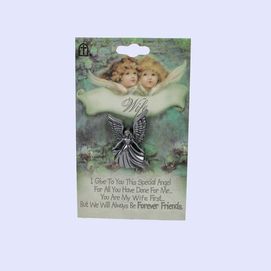 Picture of Lapel Pin Angel Wife PK6