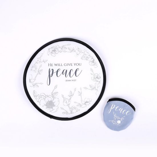 Picture of Foldable Hand Fan Peace PK6