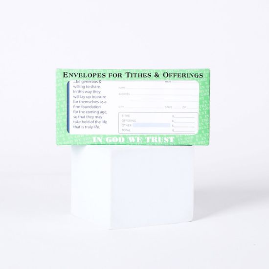 Picture of Offering Envelope Treasure 1 Tim. 6 100CT