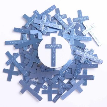 Picture of Pocket Cross I Can Do All Things Blue PK50