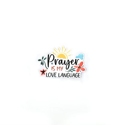 Picture of Sticker Vinyl Prayer Love Language PK5