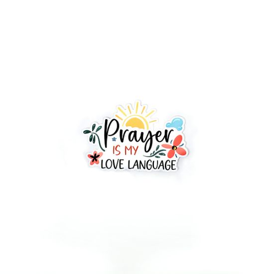 Picture of Sticker Vinyl Prayer Love Language PK5