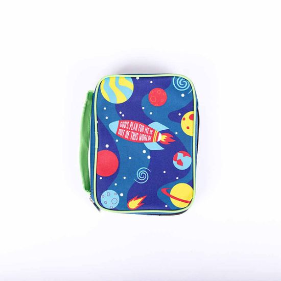 Picture of Bible Cover Canvas Out of This World Large