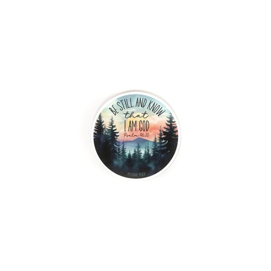 Picture of Sticker Vinyl Be Still and Know - Scenic PK5