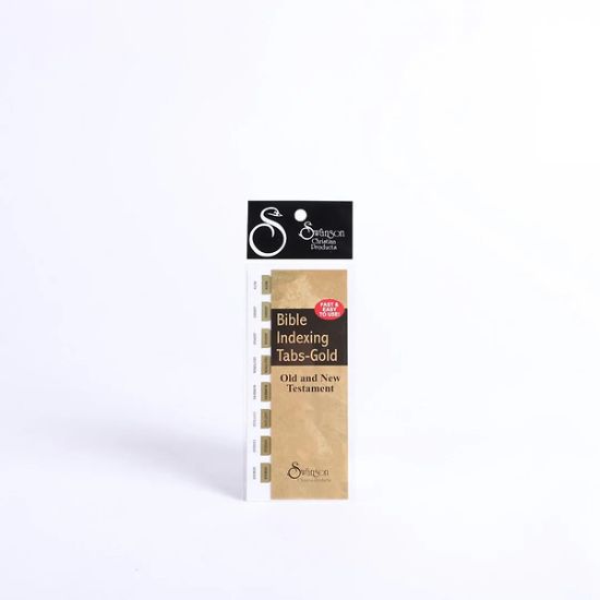 Picture of Bible Index Tabs Gold Swanson PK10