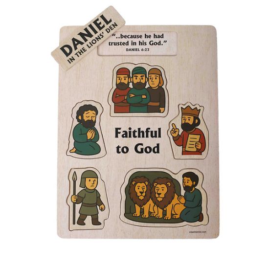 Picture of Puzzle Wood Daniel in the Lion's Den