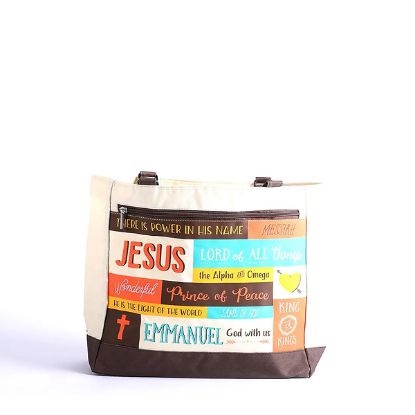 Picture of Tote Canvas Names of Jesus