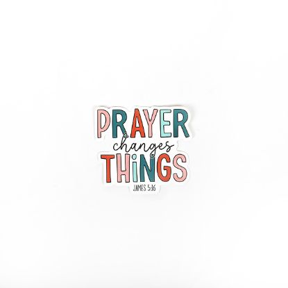 Picture of Sticker Vinyl Prayer Changes Things PK5