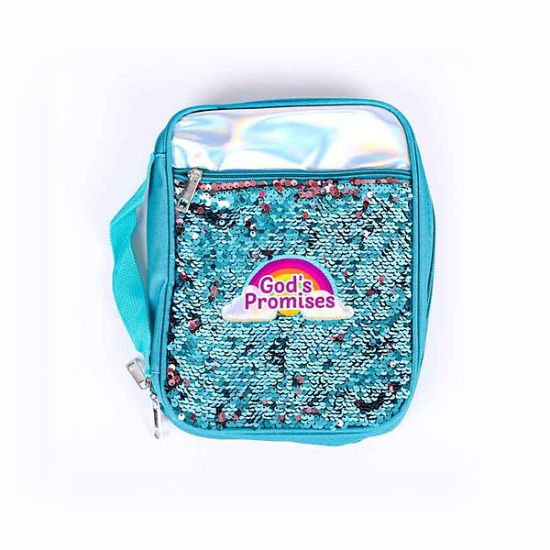 Picture of Bible Cover Sequin Gods Promises Medium