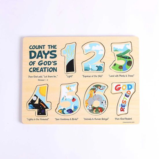 Picture of Puzzle Wood 7 Days of Creation