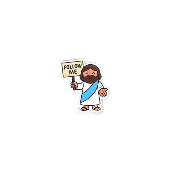 Picture of Sticker Vinyl Follow Me PK5