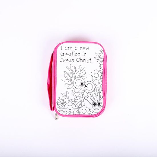 Picture of Bible Cover Canvas Washable New Creation Medium
